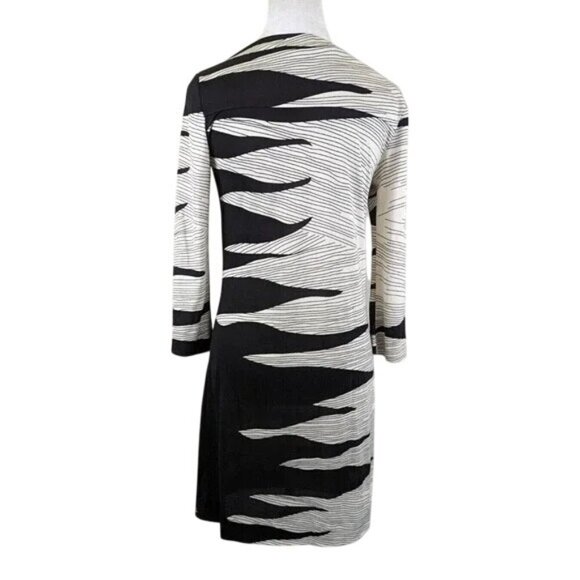 Diane von Furstenberg Ruri Black Silk Mini Dress - Picture 5 of 9